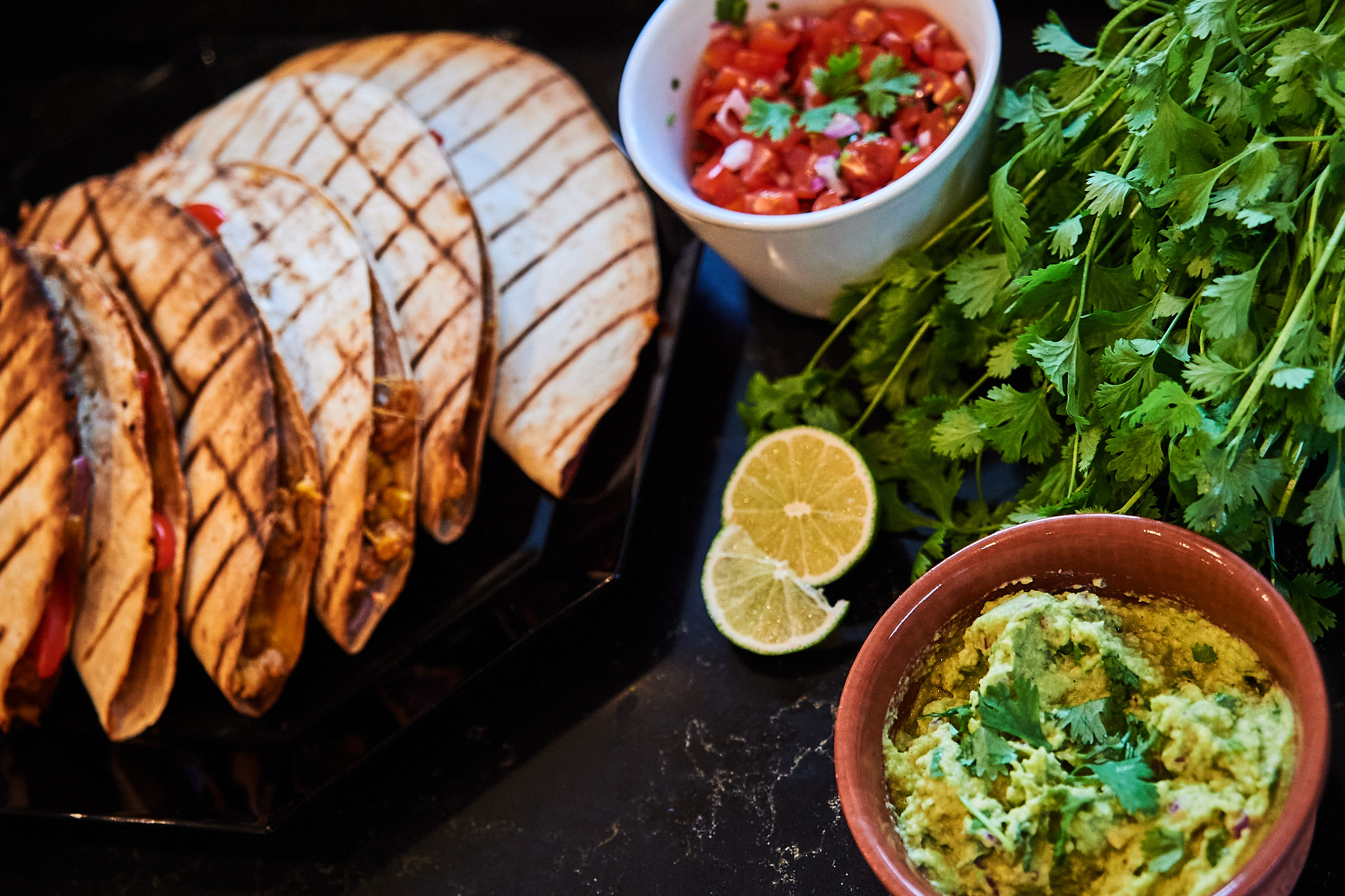 Grillad Quesadilla med kyckling Sunwind